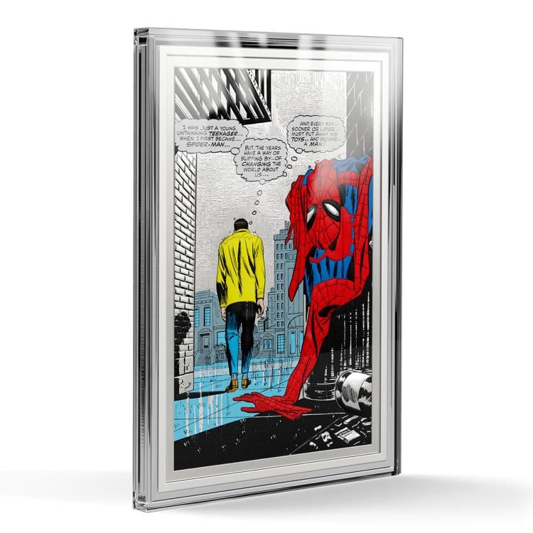 2026 Marvel Iconic Moments - Spider-Man No More 1 oz Silver Collectible Gallery Image 6