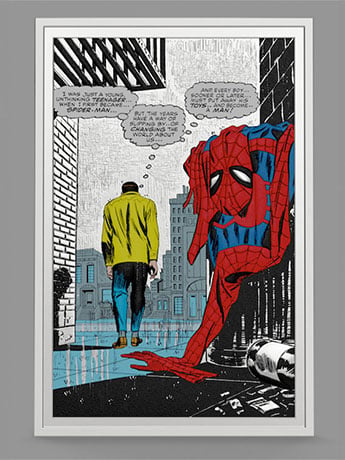 2026 Marvel Iconic Moments - Spider-Man No More 1 oz Silver Collectible Gallery Image 2