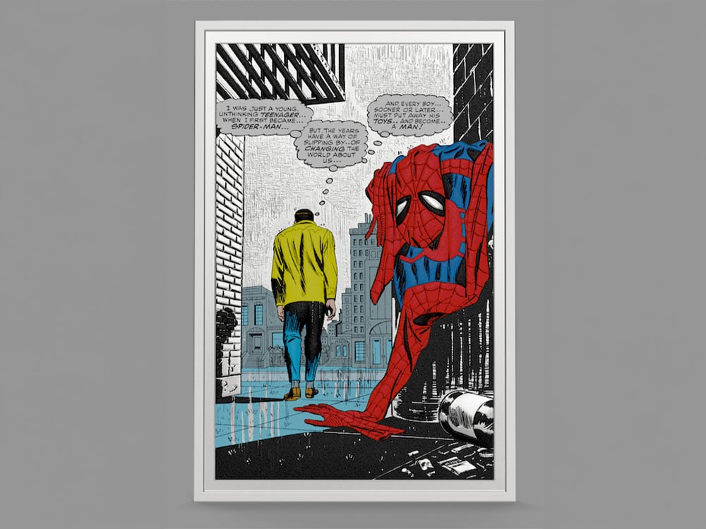 2026 Marvel Iconic Moments - Spider-Man No More 1 oz Silver Collectible Gallery Image 1