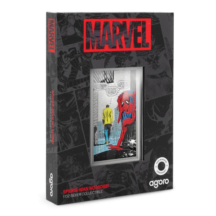 2026 Marvel Iconic Moments - Spider-Man No More 1 oz Silver Collectible Gallery Image 8