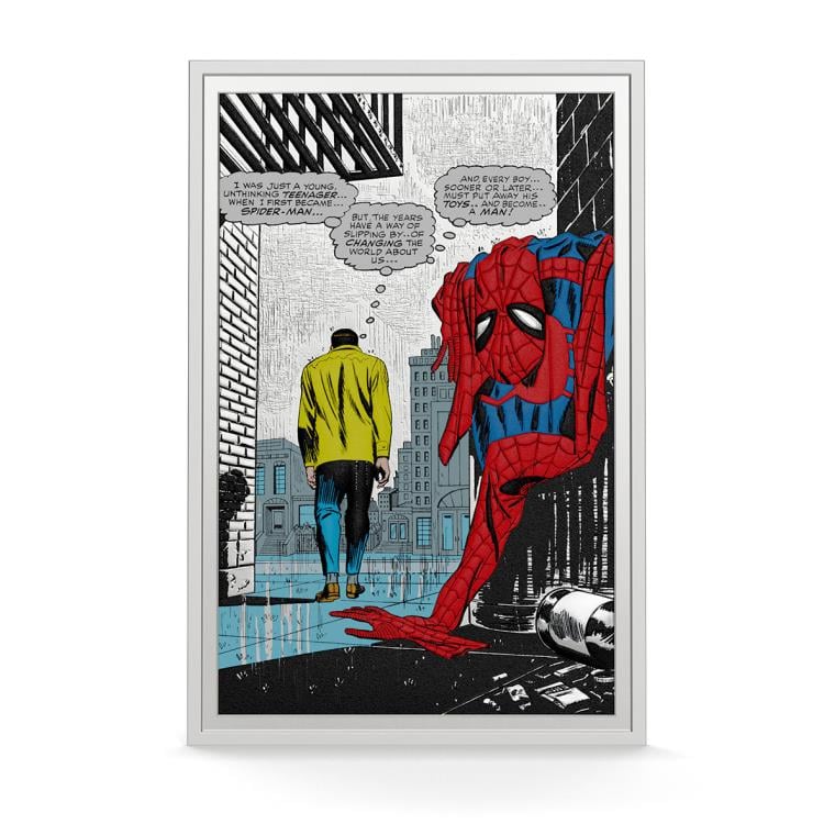2026 Marvel Iconic Moments - Spider-Man No More 1 oz Silver Collectible Gallery Image 3