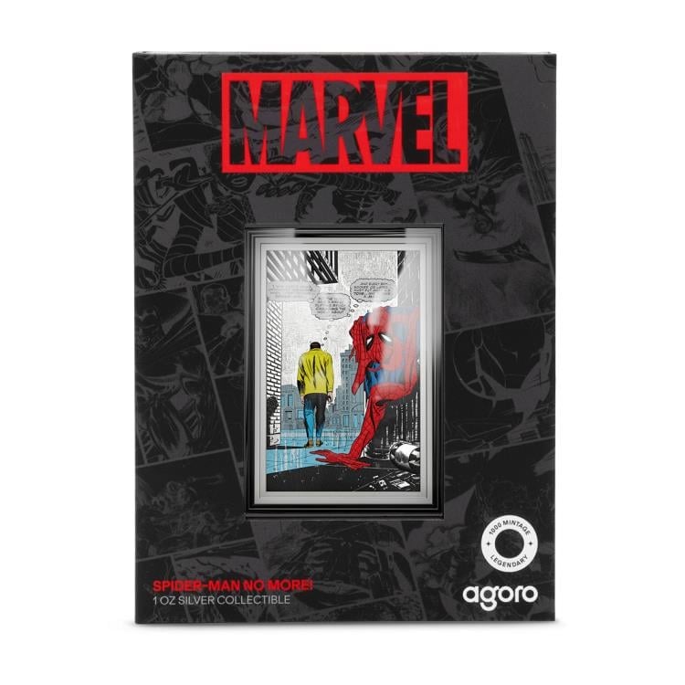 2026 Marvel Iconic Moments - Spider-Man No More 1 oz Silver Collectible Gallery Image 7