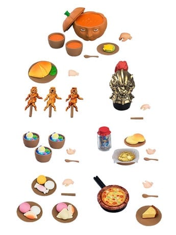 Delicious in Dungeon Nendoroid More Blind Box Series Monster Meals Boxed Set of Accessories and Parts Gallery Image 2