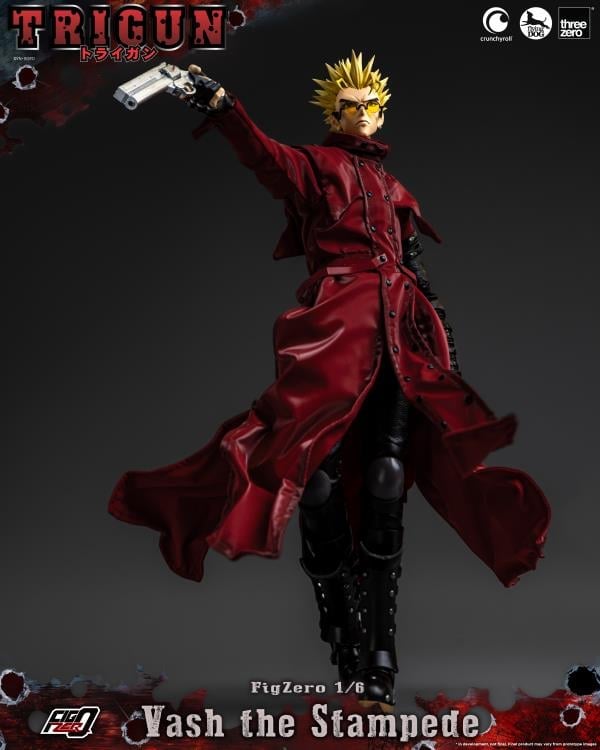 Trigun FigZero Vash the Stampede 1/6 Scale Action Figure Gallery Image 6