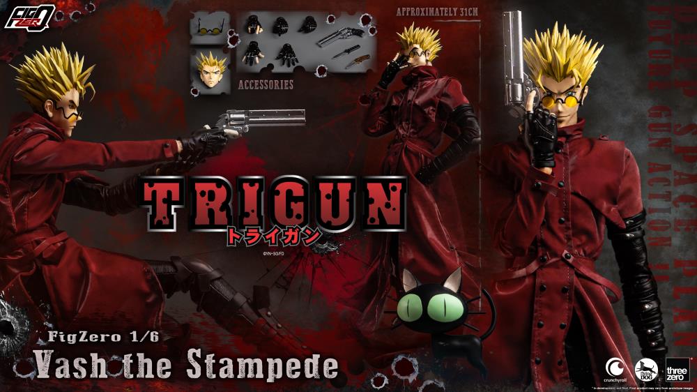 Trigun FigZero Vash the Stampede 1/6 Scale Action Figure