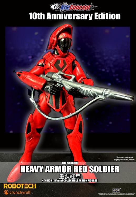 10th Anniversary Collectible Figures 4体セ Macross Zentraedi (Special Color Ver.) Set of 3 Action Figures