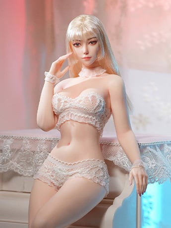 Female Body (Pale Medium Bust) 1/6 Scale Action Figure (TB-DF01 With Head  Sculpt)