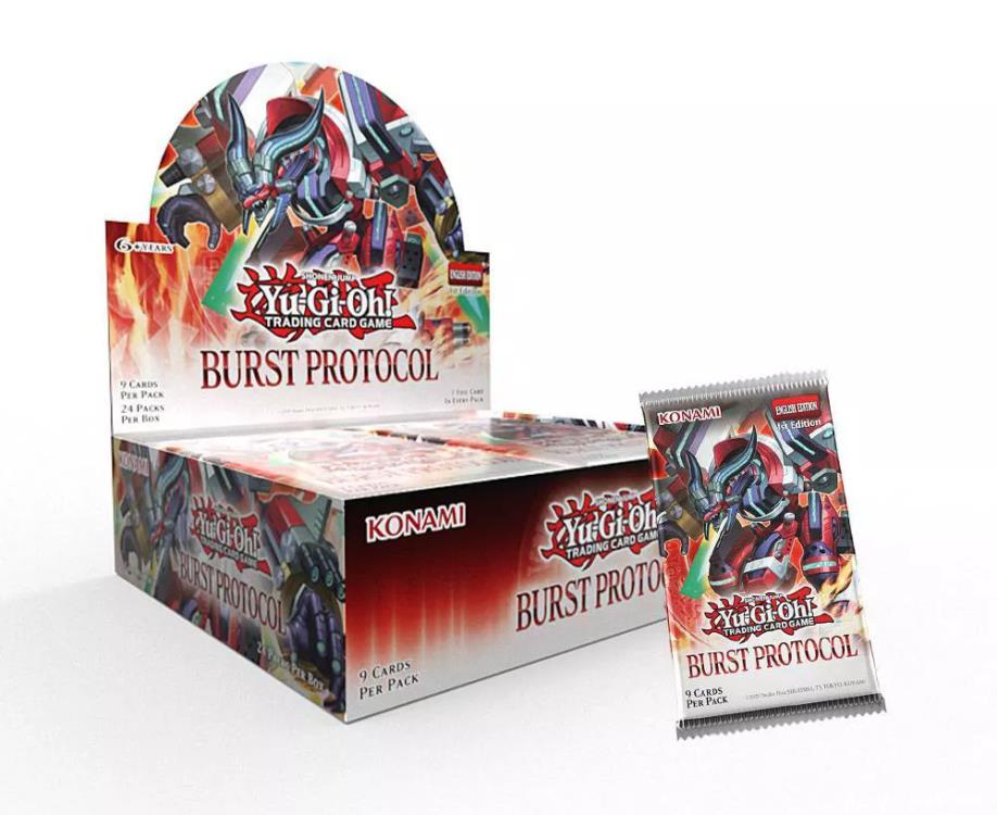 Yu-Gi-Oh! Trading Card Game: Burst Protocol Box of 24 Booster Packs Gallery Image 4