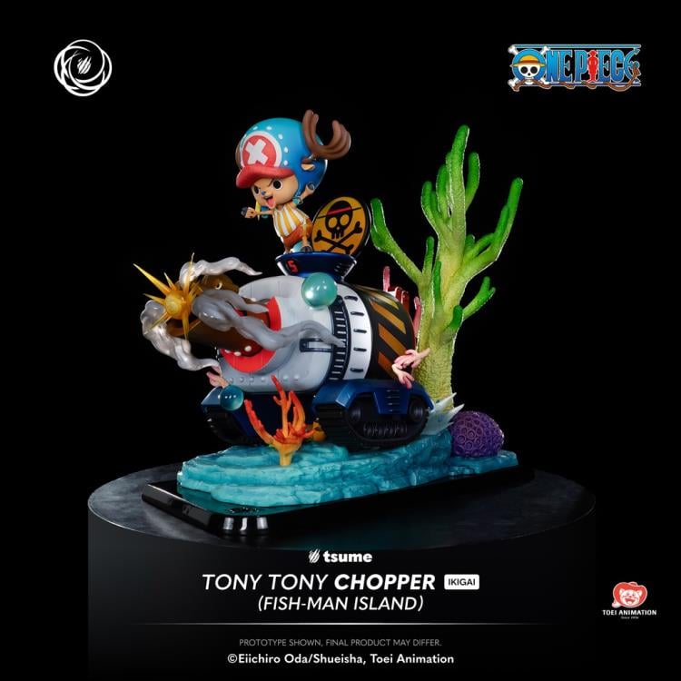 One Piece Ikigai Tony Tony Chopper (Fish-Man Island Ver.) 1/6 Scale Limited Edition Statue Gallery Image 8
