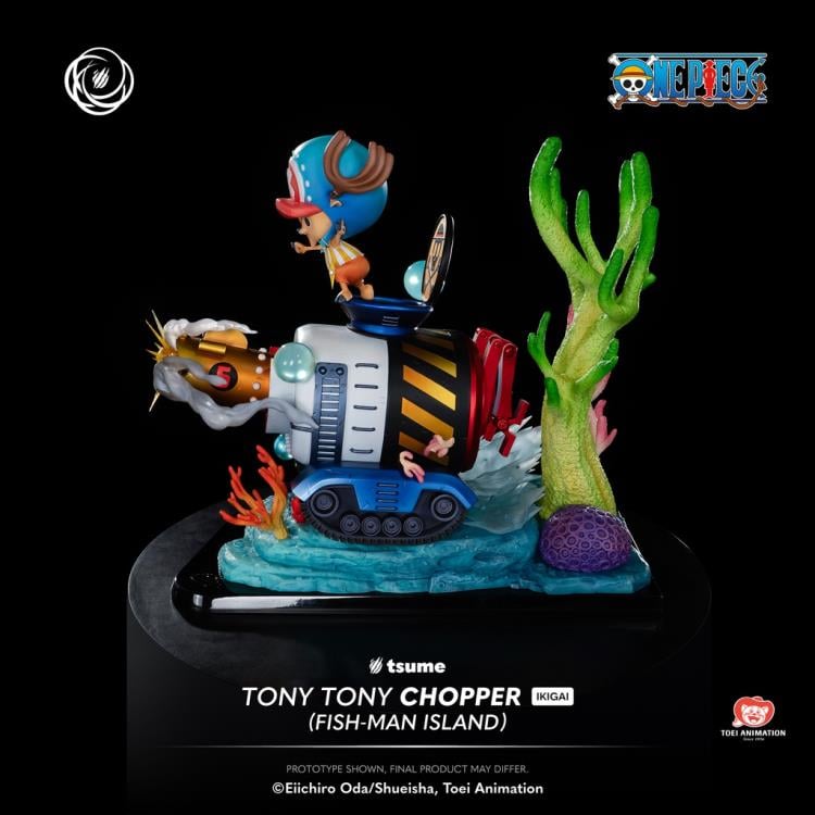 One Piece Ikigai Tony Tony Chopper (Fish-Man Island Ver.) 1/6 Scale Limited Edition Statue Gallery Image 9