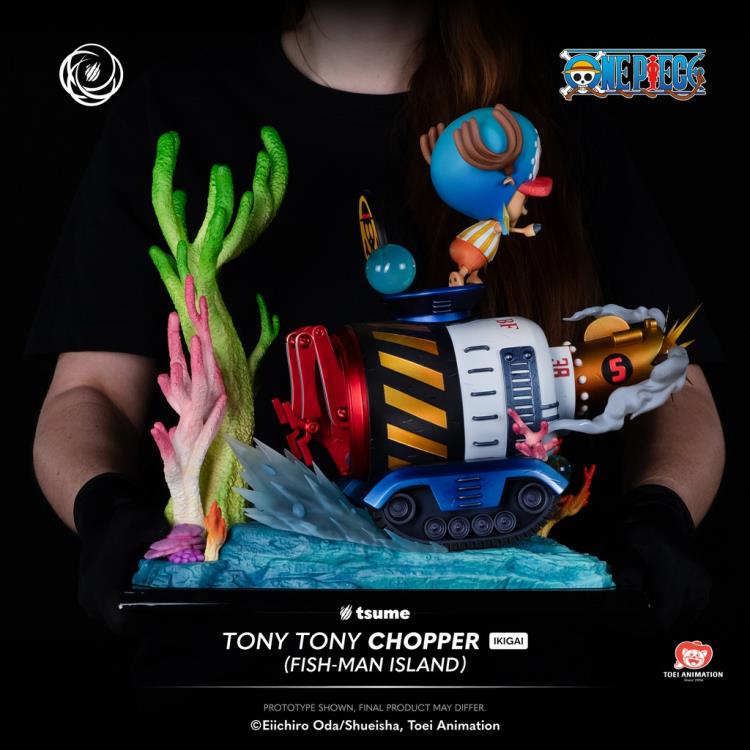 One Piece Ikigai Tony Tony Chopper (Fish-Man Island Ver.) 1/6 Scale Limited Edition Statue Gallery Image 17