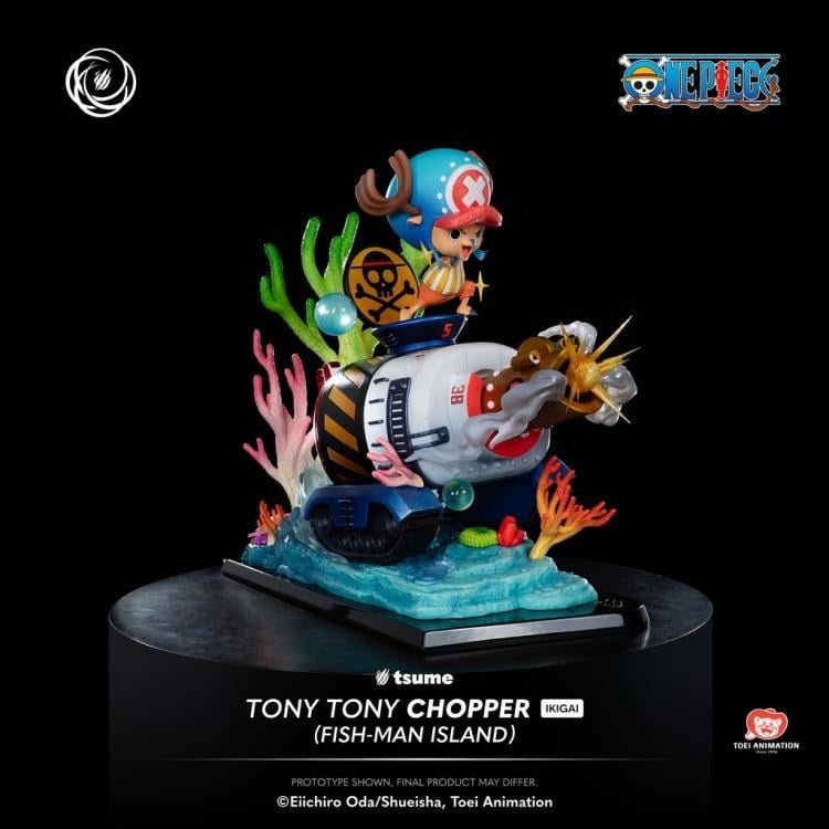 One Piece Ikigai Tony Tony Chopper (Fish-Man Island Ver.) 1/6 Scale Limited Edition Statue Gallery Image 5