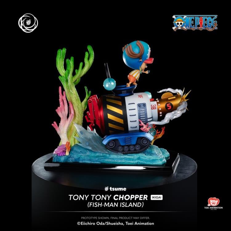 One Piece Ikigai Tony Tony Chopper (Fish-Man Island Ver.) 1/6 Scale Limited Edition Statue Gallery Image 4