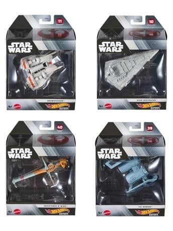 Star Wars Hot Wheels Starships Select Mix 1 Set of 4 Starships Gallery Image 2