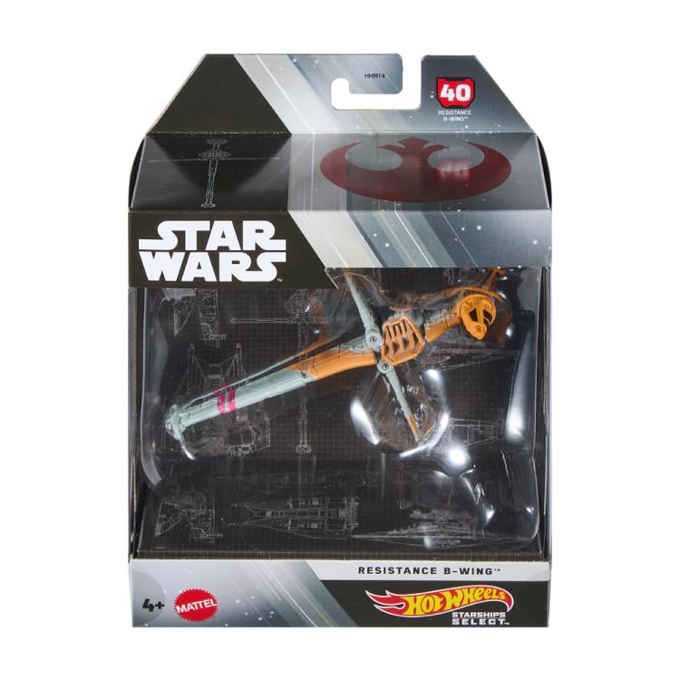 Star Wars Hot Wheels Starships Select Mix 1 Set of 4 Starships Gallery Image 19