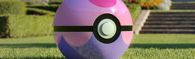 Image of In Stock! Pokemon Electronic Dream Ball Replica