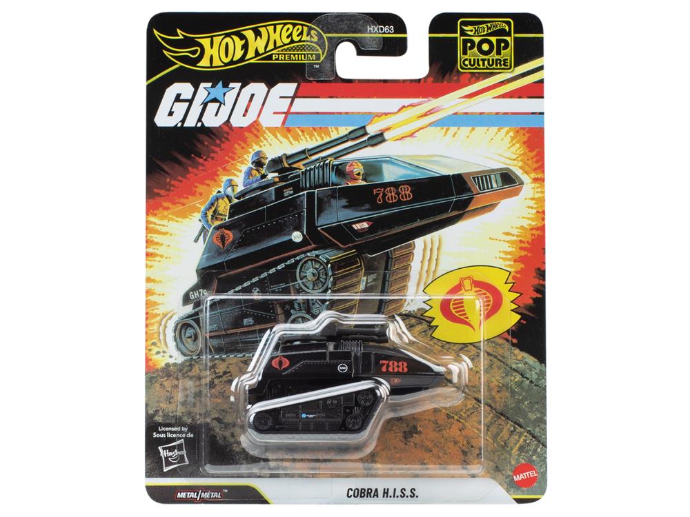 G.I. Joe Hot Wheels Premium Pop Culture Cobra H.I.S.S.