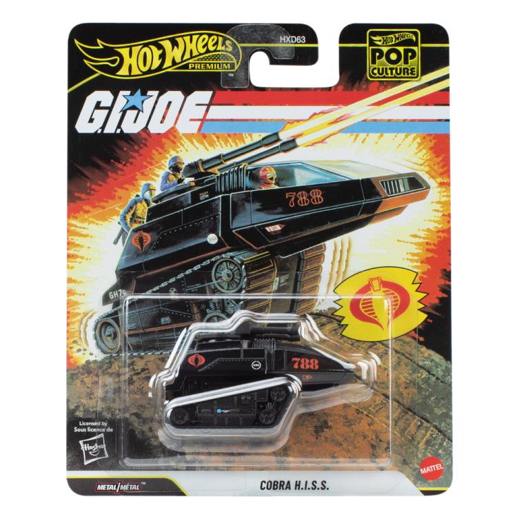 G.I. Joe Hot Wheels Premium Pop Culture Cobra H.I.S.S.