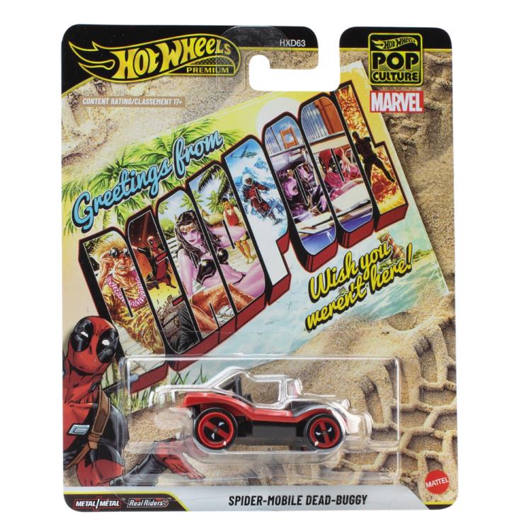Hot Wheels Premium Pop Culture 2026 Mix 3 Set of 5 Models