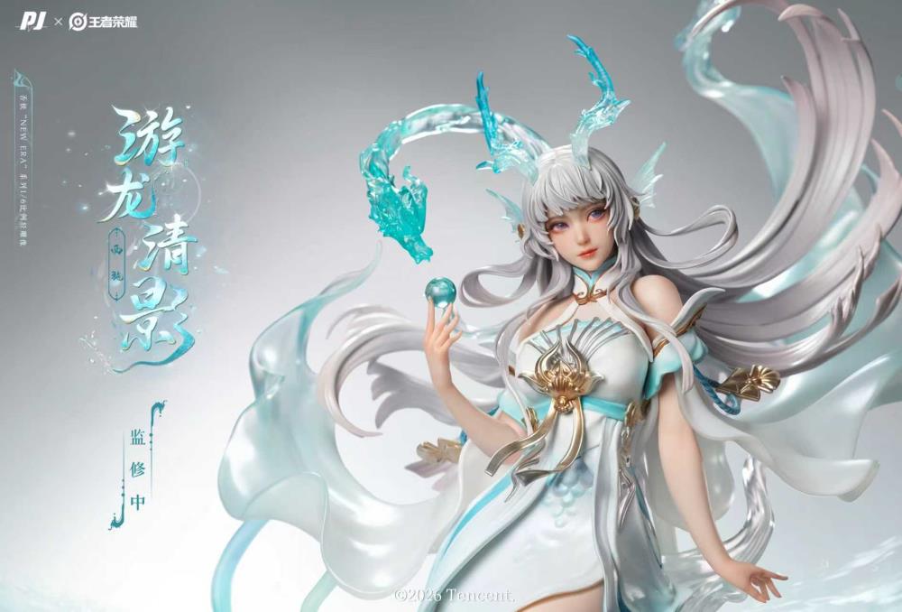 Honor of Kings Xi Shi: Gliding Dragon Clear Shadow 1/6 Scale Statue Gallery Image 8