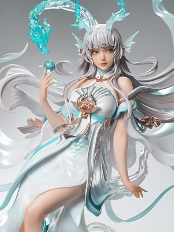 Honor of Kings Xi Shi: Gliding Dragon Clear Shadow 1/6 Scale Statue Gallery Image 2