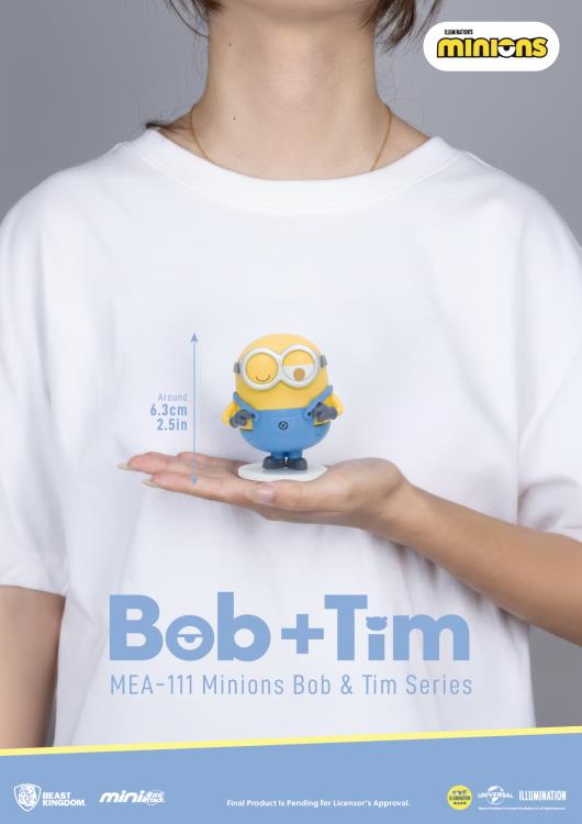 Minions Mini Egg Attack MEA-111 Bob & Tim Box of 6 Random Figures