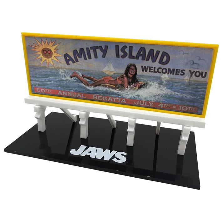 Jaws Amity Island Billboard Scaled Prop Replica Gallery Image 3