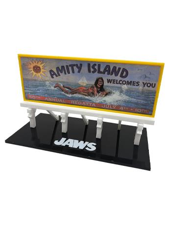Jaws Amity Island Billboard Scaled Prop Replica Gallery Image 2