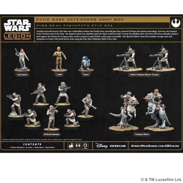 Star Wars: Legion Echo Base Defenders Special Edition Army Box Gallery Image 3