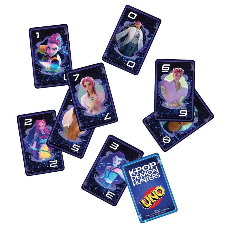 KPop Demon Hunters UNO Card Game Gallery Image 5