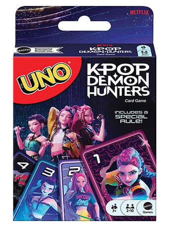 KPop Demon Hunters UNO Card Game Gallery Image 2
