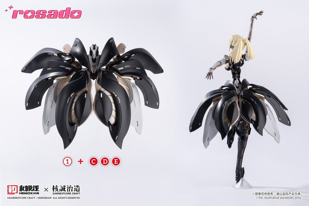 Rosado Project RS-03 Starflower Lily MK3 1/10 Scale Model Kit