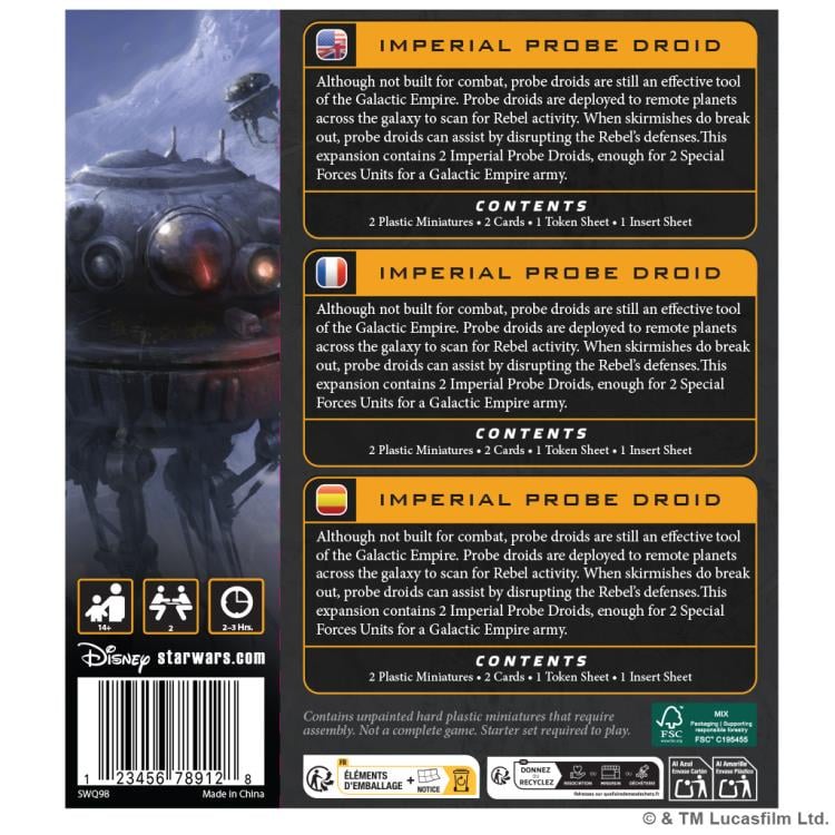 Star Wars: Legion Imperial Probe Droids Expansion Gallery Image 4