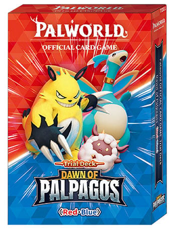 Palworld Official Card Game Dawn of Palpagos Red Blue Trial Deck (English Edition) Gallery Image 2