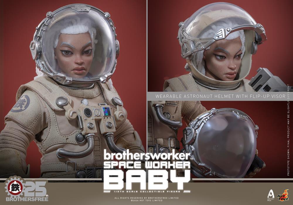 Space Worker Baby (Brothersfree 25th Anniversary Ver.) 1/6th Scale Collectible Figure Gallery Image 17
