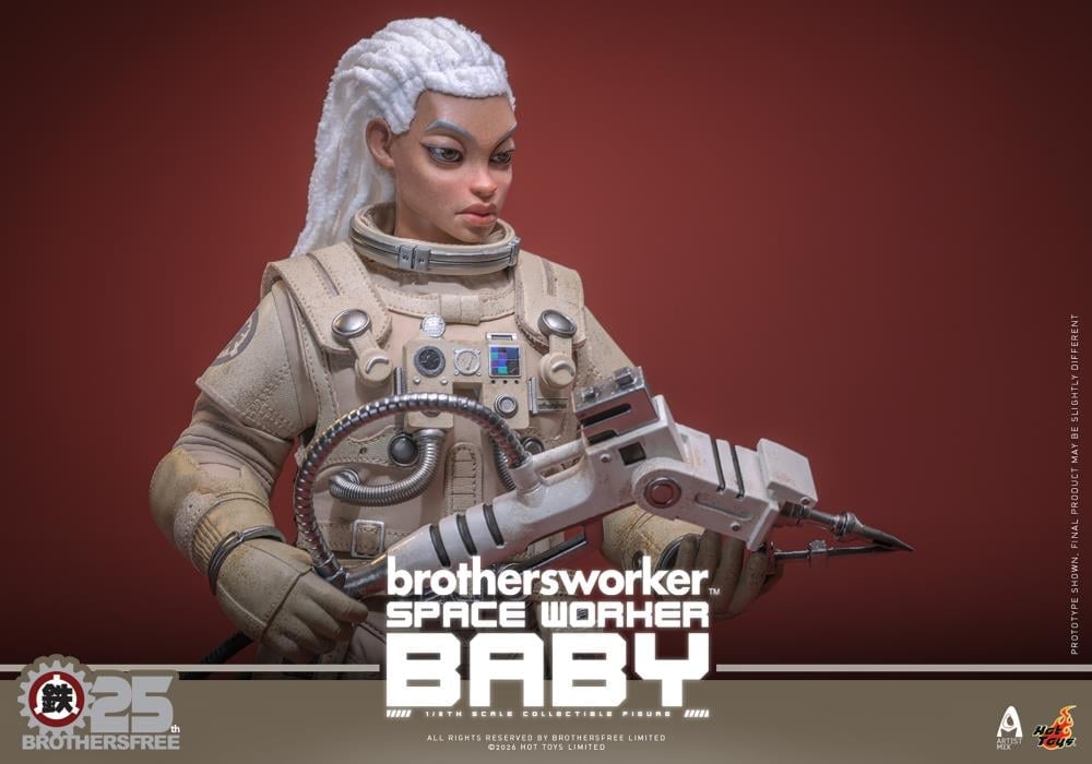 Space Worker Baby (Brothersfree 25th Anniversary Ver.) 1/6th Scale Collectible Figure Gallery Image 6