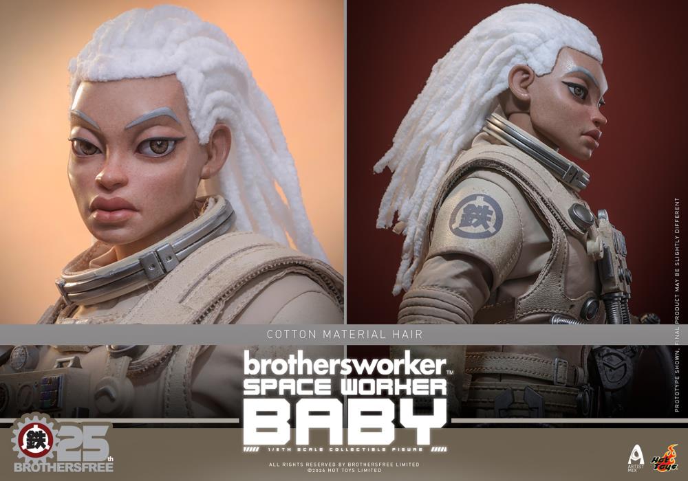 Space Worker Baby (Brothersfree 25th Anniversary Ver.) 1/6th Scale Collectible Figure Gallery Image 16