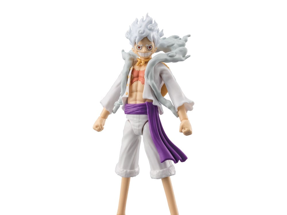 One Piece Anime Heroes Monkey D. Luffy (Gear 5) Action Figure Gallery Image 1