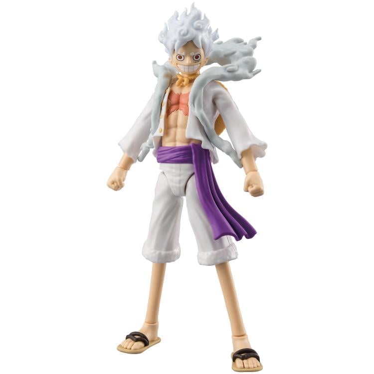 One Piece Anime Heroes Monkey D. Luffy (Gear 5) Action Figure Gallery Image 3