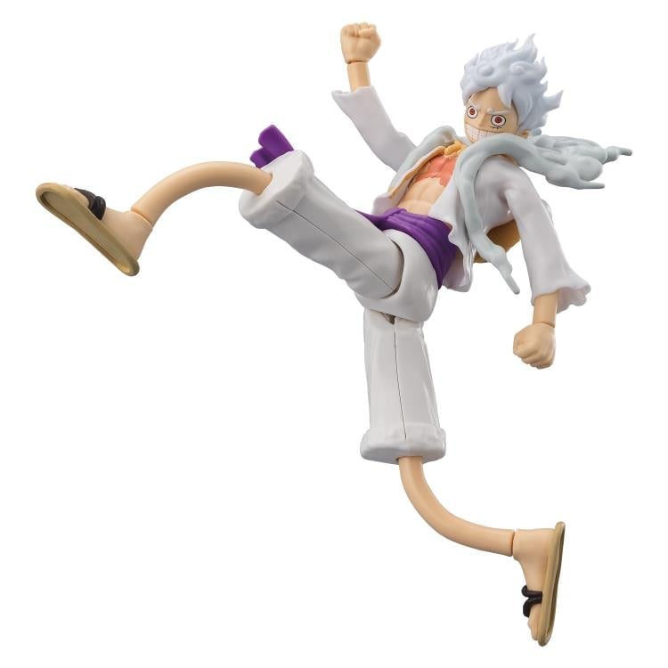 One Piece Anime Heroes Monkey D. Luffy (Gear 5) Action Figure Gallery Image 5