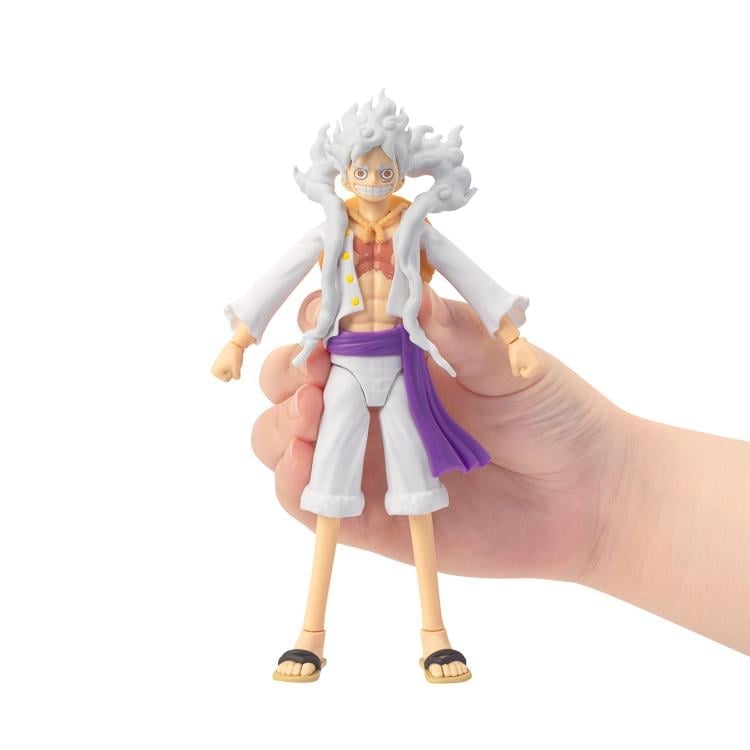 One Piece Anime Heroes Monkey D. Luffy (Gear 5) Action Figure Gallery Image 6