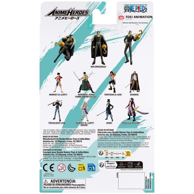 One Piece Anime Heroes Crocodile Action Figure Gallery Image 13