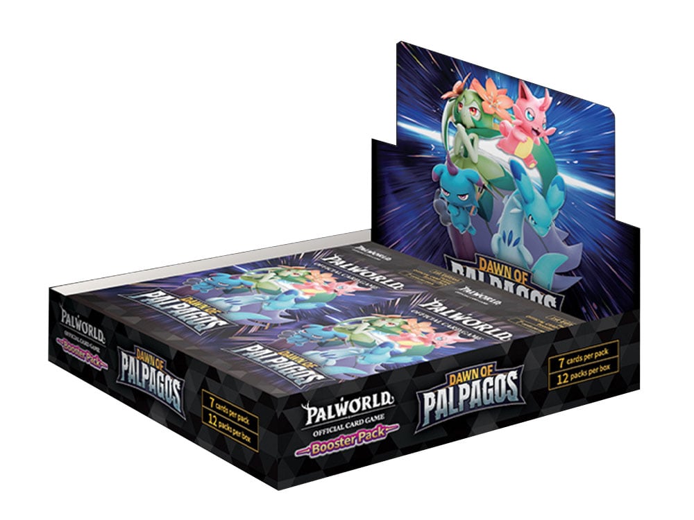 Palworld Official Card Game Dawn of Palpagos Box of 12 Booster
