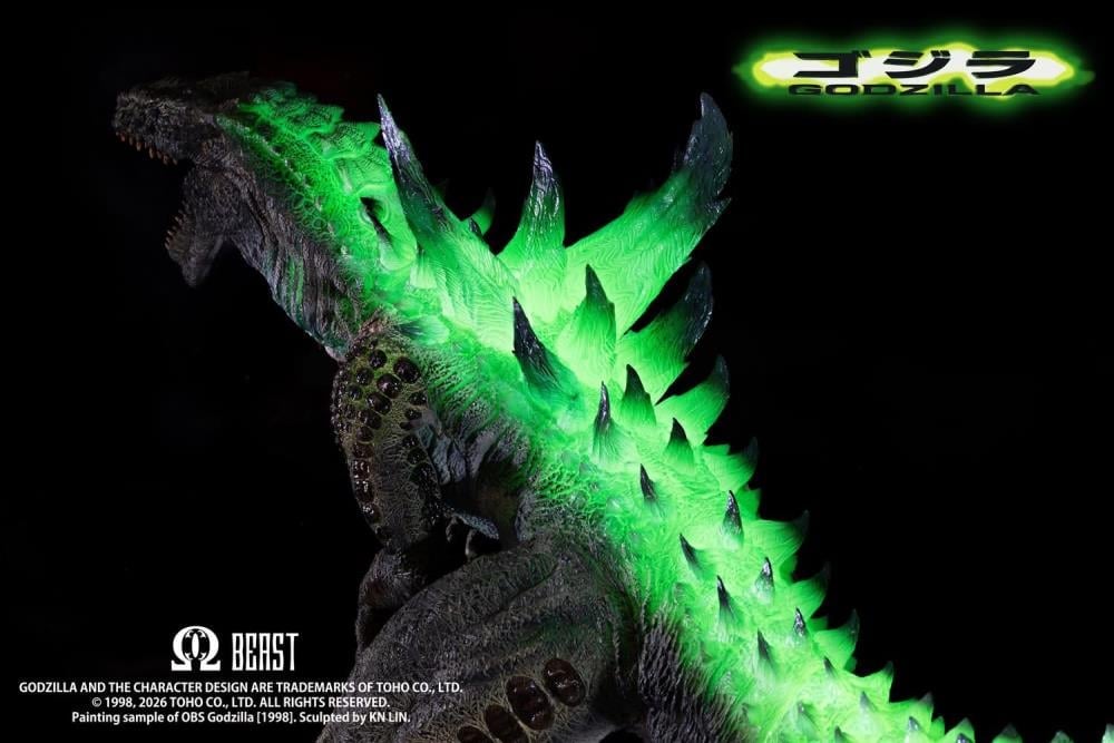 Godzilla (1998) Omega Beast Series Godzilla (Glow-in-the-Dark Ver