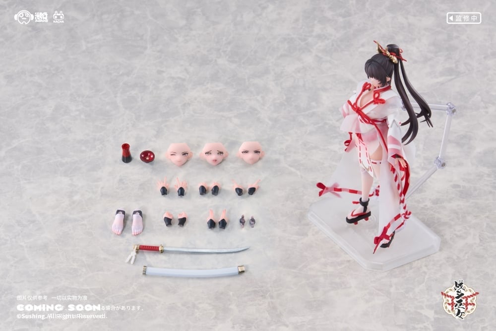 Combat Priestess Sakura Uefuji 1/12 Scale Action Figure (With Bonus) Gallery Image 16