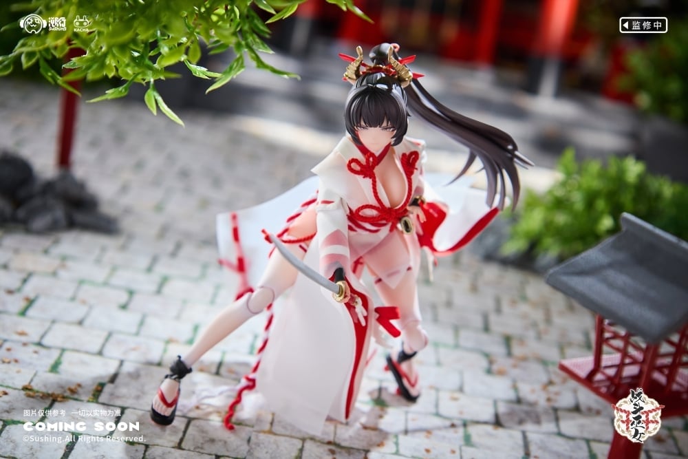 Combat Priestess Sakura Uefuji 1/12 Scale Action Figure (With Bonus) Gallery Image 6
