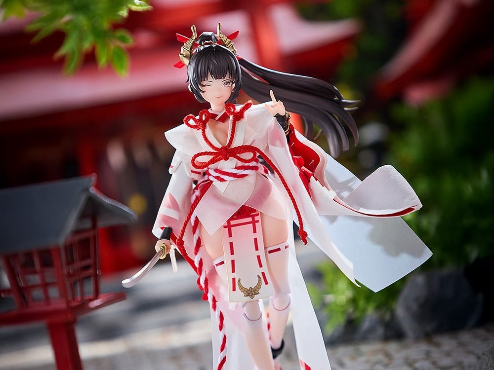 Combat Priestess Sakura Uefuji 1/12 Scale Action Figure (With Bonus) Gallery Image 1