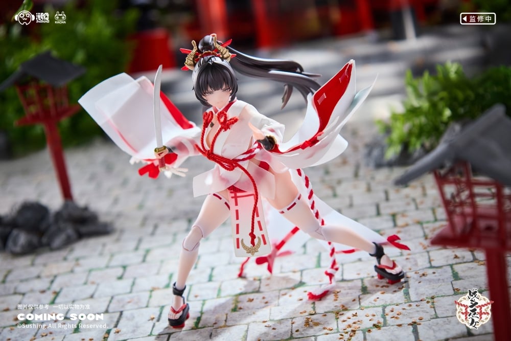 Combat Priestess Sakura Uefuji 1/12 Scale Action Figure (With Bonus) Gallery Image 7