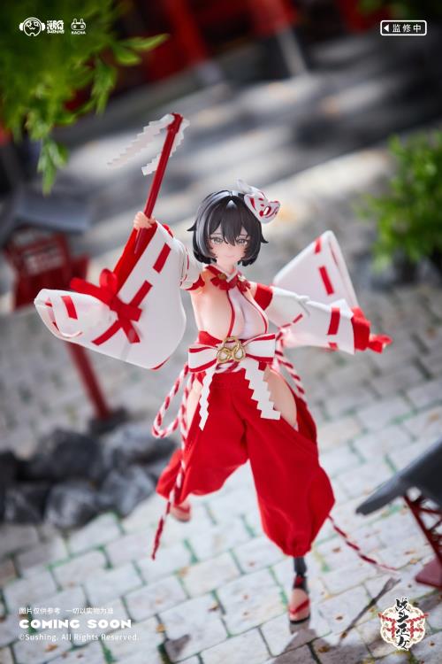 Combat Priestess Kikyou Uefuji 1/12 Scale Action Figure (With Bonus) Gallery Image 4