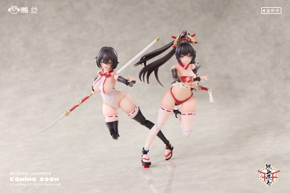 Combat Priestess Kikyou Uefuji 1/12 Scale Action Figure (With Bonus) Gallery Image 16